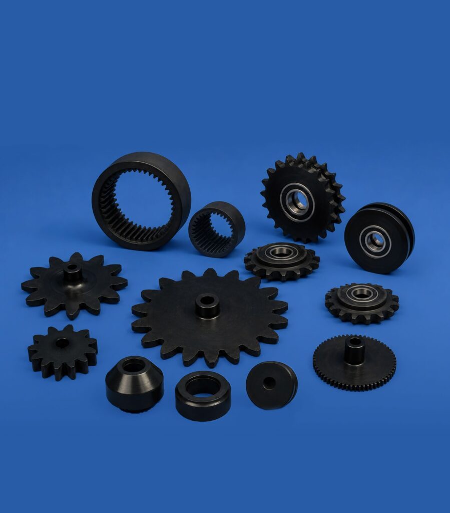 Zahnräder, Ringe und Rollen aus Comco-Cast Nylon