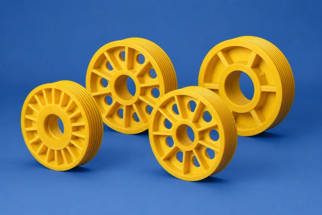 Aufzugsscheiben und Aufzugsräder aus Comco-Cast Nylon